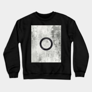 Concrete Circle Texture Crewneck Sweatshirt